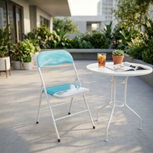 Sedia pieghevole SLIM blu (Color 637) HF807020
