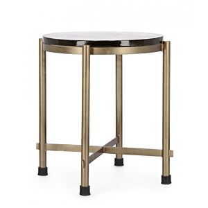 BIZZOTTO TAVOLINO ZAYLA TO OTTONE H50