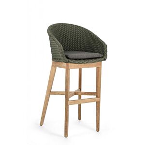 BIZZOTTO SGABELLO BAR C-C COACHELLA VERDE