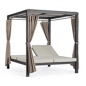 BIZZOTTO Lettino DAYBED DREAM in colore antracite