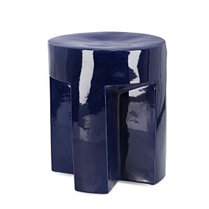 BIZZOTTO SGABELLO SFINGE BLU H45