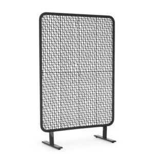 BIZZOTTO paravento BABILO antracite-nero 120×180 cm 