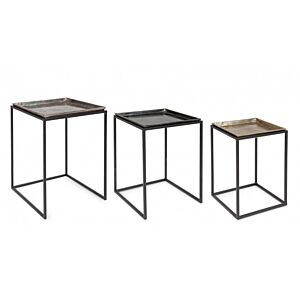 BIZZOTTO SET3 TAVOLINO AMIRA X28 QU