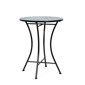 BIZZOTTO Tavolo da giardino SAMOS TO D60 – ceramica e acciaio