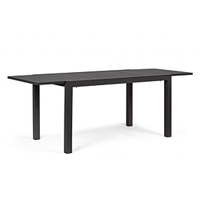 BIZZOTTO Tavolo da giardino allungabile HILDE 140-210X77 antracite LH32