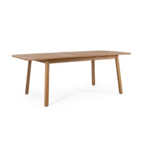BIZZOTTO tavolo da pranzo da giardino allungabile DANUBIO 160–210 × 100 FSC