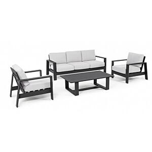 BIZZOTTO SET4 SALOTTO C-C BALTIC ANTRACITE YK13