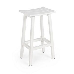 BIZZOTTO Sedia da bar SKIPPER H71 nel colore bianco YK11
