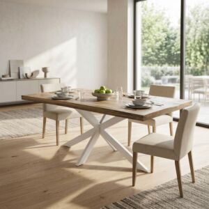 TAVOLO COREY 200 X 100 BIANCO