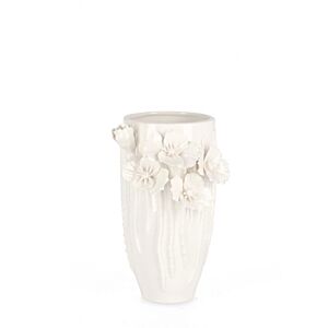 BIZZOTTO VASO DECORATIVO POPPY BIANCO H22