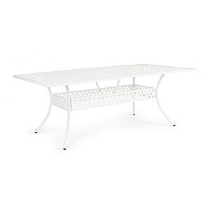 BIZZOTTO TAVOLO IVREA RETT 213X107 BIANCO