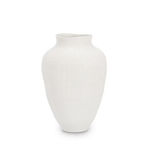 BIZZOTTO VASO PAPYRUS BIANCO H29,8
