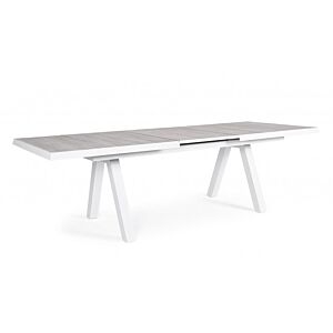 BIZZOTTO TAVOLO ALL.KRION 205-265X103 BIANCO JX11