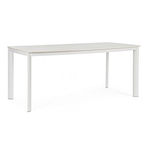 BIZZOTTO TAVOLO ALCORA 180X90 BIANCO