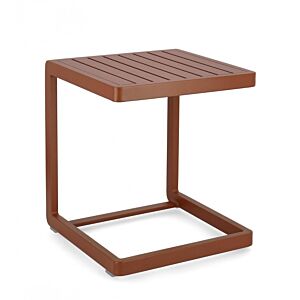 BIZZOTTO TAVOLINO KONNOR 40X40 TERRACOTTA