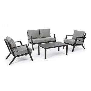 BIZZOTTO SET4 SALOTTO C-C HARLEY ANTRACITE YK13