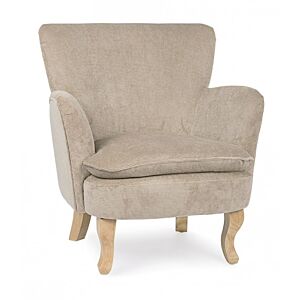 BIZZOTTO POLTRONA CHENILLE TORTORA