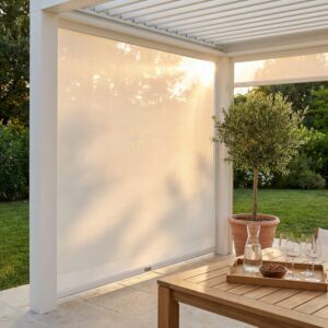 LATERALE PER LATO DA 3 M PERGOLA BIOCLIMATICA CON DOPPIA LAMELLA