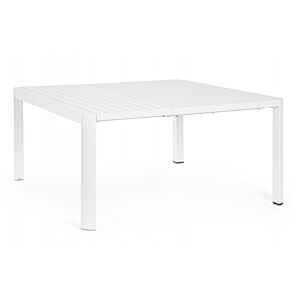 BIZZOTTO TAVOLO ALL.KIPLIN 149X97/149 BIANCO CX21