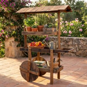 Libreria ALFRED in legno riciclato