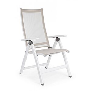 BIZZOTTO POLTRONA RECLINABILE CRUISE BIANCO GK50