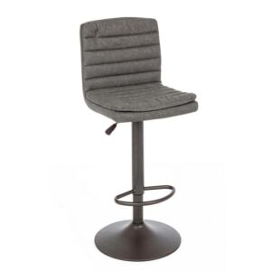 BIZZOTTO sgabello bar CONNOR grigio scuro VINTAGE imbottito
