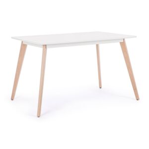 BIZZOTTO tavolo da pranzo MICHELANGELO 120x80 bianco