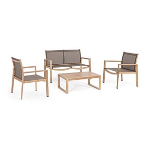 BIZZOTTO SET4 SALOTTO KALLEN NATURALE
