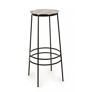 BIZZOTTO SGABELLO BAR AMIRA NICKLE H77