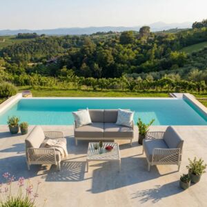 SCHIENALE PER SALOTTO GUARANÀ C/CUSCINO HF807313-TORT