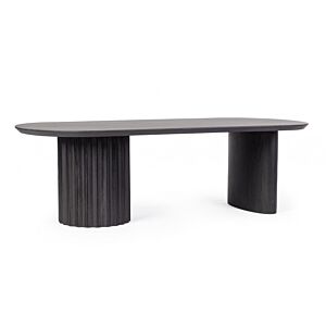 BIZZOTTO TAVOLINO ORISSA NERO 130X65