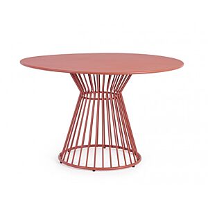 BIZZOTTO Tavolo da giardino AUSTIN terracotta D120