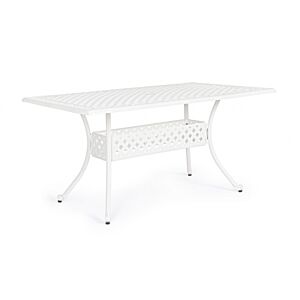 BIZZOTTO TAVOLO IVREA RETT 160X90 BIANCO