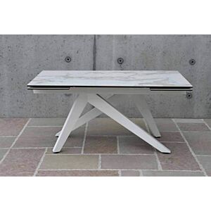 947 TAVOLO CERAMICA 90 X 160/200/240 BIANCO