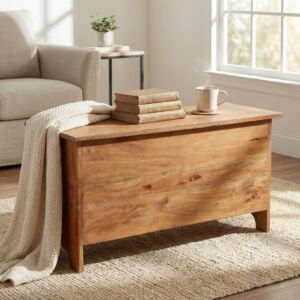 Baule CARLYLE in legno riciclato
