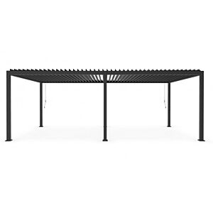 BIZZOTTO PERGOLA OCEAN 3.6X7.2 ANTRACITE