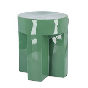 BIZZOTTO SGABELLO SFINGE VERDE H45