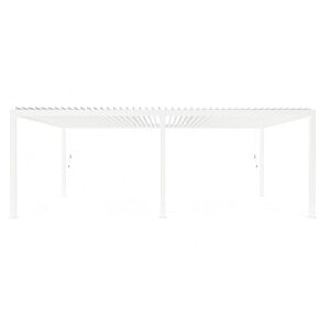 BIZZOTTO PERGOLA OCEAN 3.6X7.2 BIANCO