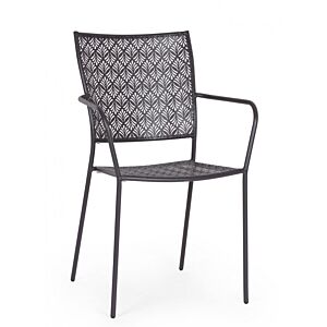 BIZZOTTO SEDIA C-BR LIZETTE ANTRACITE