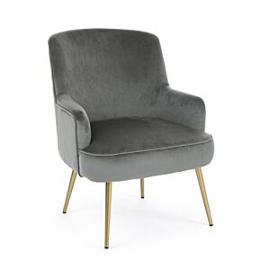 BIZZOTTO POLTRONA CLELIA GRIGIO