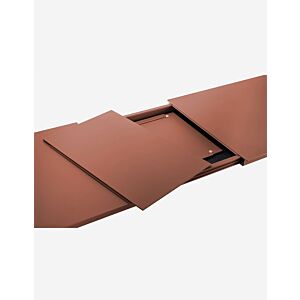 PEDRALI tavolo ALU TAF ALL allungabile per interno con piano in laminato