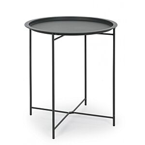 BIZZOTTO Tavoloin da giardino WISSANT antracite D46