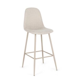 BIZZOTTO sgabello bar NEW IRELIA tortora / beige