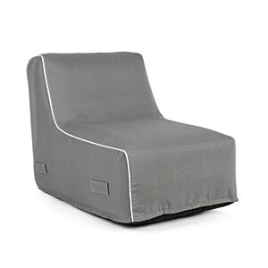 BIZZOTTO CHAISE LONGUE RIHANNA GONFIABILE GRIGIO