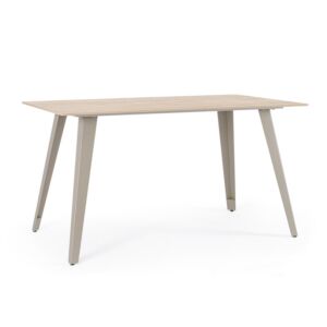 BIZZOTTO tavolo da pranzo da giardino ARJETA 140 × 80 beige