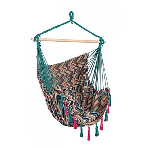 BIZZOTTO Sedia sospesa SANTANDER Zigzag – multicolore