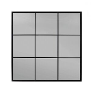 BIZZOTTO SPECCHIO C-C WINDOW PLANET NER-SMO 90X90