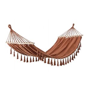BIZZOTTO Amaca JUAN in terracotta 100x200 cm - con barre in legno