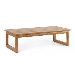 BIZZOTTO Tavolino da giardino in teak EVORA 122x60 – SVLK