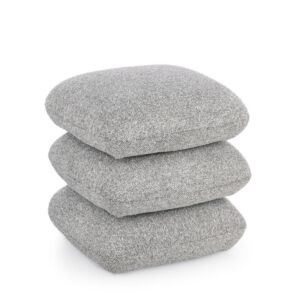 BIZZOTTO pouf imbottito ANTARA grigio
